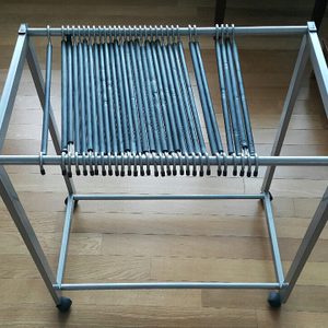 이동식 바지걸이(바지행거)